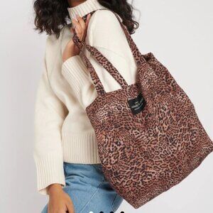 Nobody's Child: Leopard Print Tote Bag